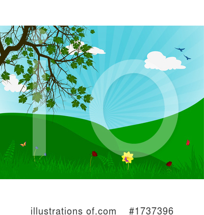 Royalty-Free (RF) Spring Clipart Illustration by elaineitalia - Stock Sample #1737396