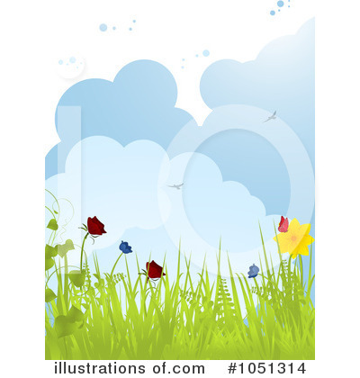 Royalty-Free (RF) Spring Time Clipart Illustration by elaineitalia - Stock Sample #1051314