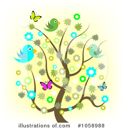 Bird Clipart #1058988 by vectorace