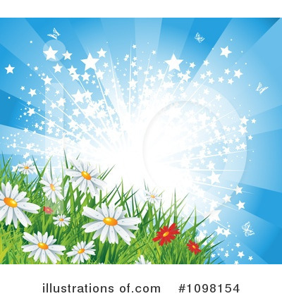 Wildflowers Clipart #1098154 by MilsiArt