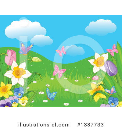 Daffodils Clipart #1387733 by Pushkin