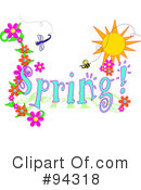 Spring Time Clipart #94318 by Pams Clipart