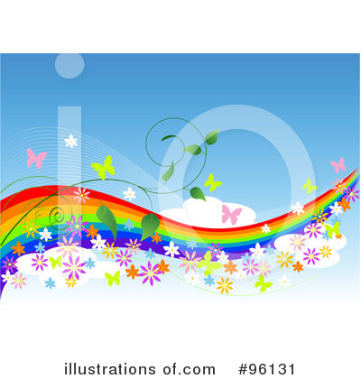 Royalty-Free (RF) Spring Time Clipart Illustration by Pushkin - Stock Sample #96131