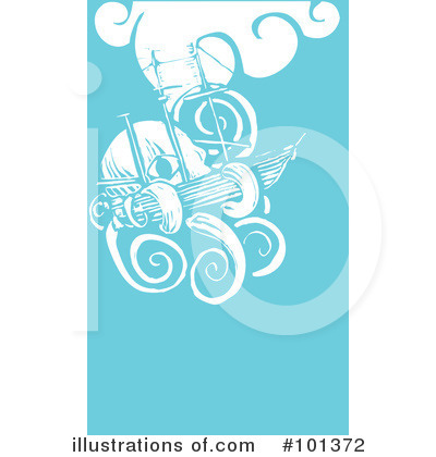 Royalty-Free (RF) Squid Clipart Illustration by xunantunich - Stock Sample #101372