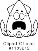 Squid Clipart #1189212 by Cory Thoman