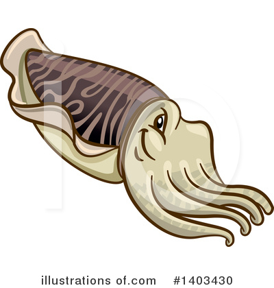 Royalty-Free (RF) Squid Clipart Illustration by Vector Tradition SM - Stock Sample #1403430