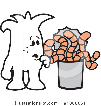 Can Of Worms Clipart #1088651 by Mascot Junction