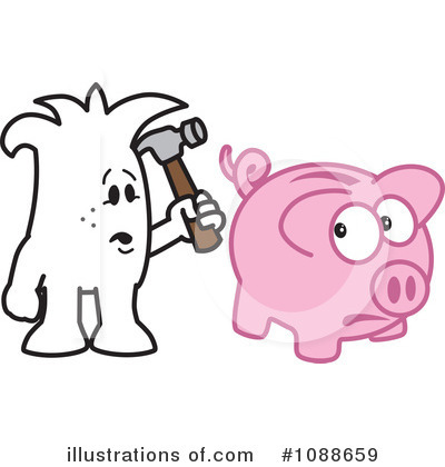 Royalty-Free (RF) Squiggle Clipart Illustration by Mascot Junction - Stock Sample #1088659