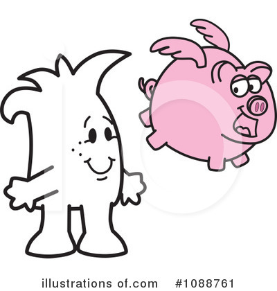 Royalty-Free (RF) Squiggle Clipart Illustration by Mascot Junction - Stock Sample #1088761
