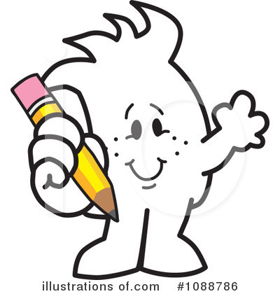 Royalty-Free (RF) Squiggle Clipart Illustration by Mascot Junction - Stock Sample #1088786