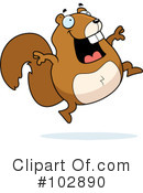 Squirrel Clipart #102890 by Cory Thoman