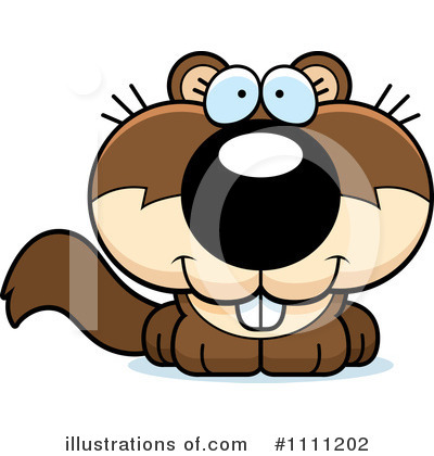 Royalty-Free (RF) Squirrel Clipart Illustration by Cory Thoman - Stock Sample #1111202