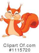 Squirrel Clipart #1115720 by Pushkin