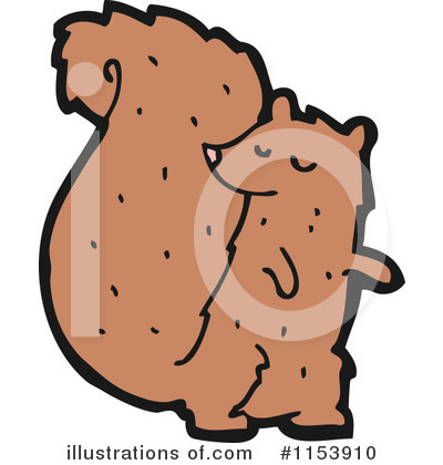 Royalty-Free (RF) Squirrel Clipart Illustration by lineartestpilot - Stock Sample #1153910