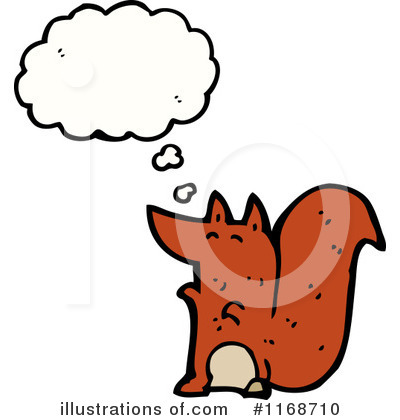 Royalty-Free (RF) Squirrel Clipart Illustration by lineartestpilot - Stock Sample #1168710