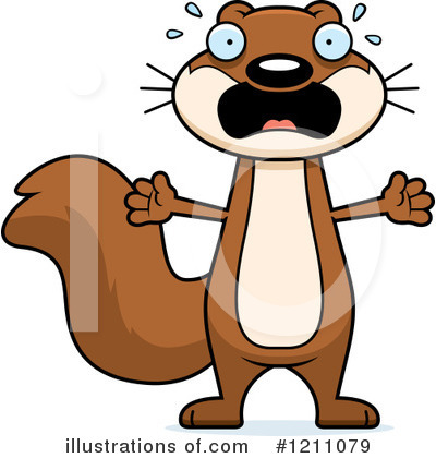 Royalty-Free (RF) Squirrel Clipart Illustration by Cory Thoman - Stock Sample #1211079
