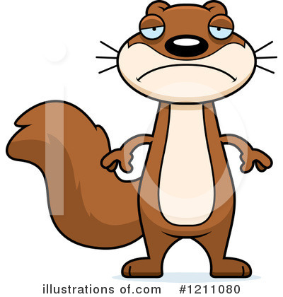 Royalty-Free (RF) Squirrel Clipart Illustration by Cory Thoman - Stock Sample #1211080
