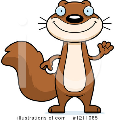 Squirrel Clipart #1211085 by Cory Thoman