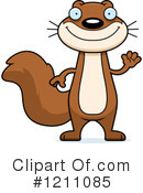 Squirrel Clipart #1211085 by Cory Thoman