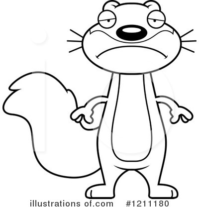 Royalty-Free (RF) Squirrel Clipart Illustration by Cory Thoman - Stock Sample #1211180