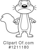 Squirrel Clipart #1211180 by Cory Thoman