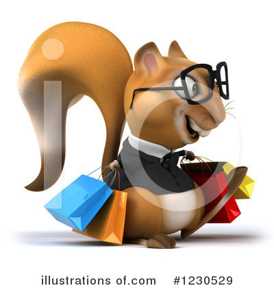 Squirrel Clipart #1230529 by Julos