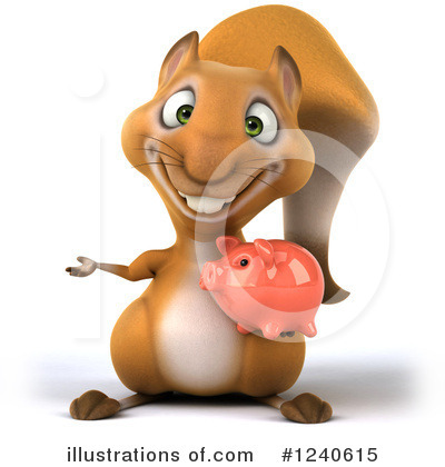 Squirrel Clipart #1240615 by Julos