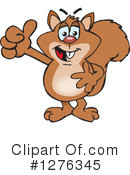 Squirrel Clipart #1276345 by Dennis Holmes Designs