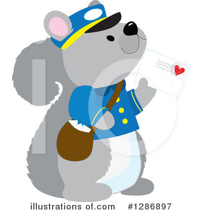 Royalty-Free (RF) Squirrel Clipart Illustration by Maria Bell - Stock Sample #1286897