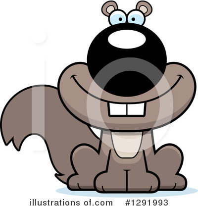 Royalty-Free (RF) Squirrel Clipart Illustration by Cory Thoman - Stock Sample #1291993