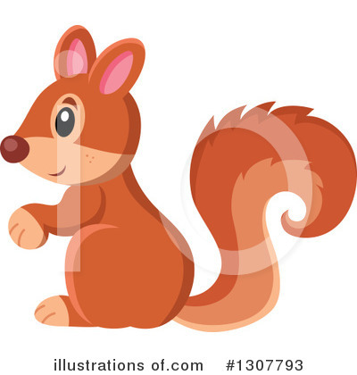 Forest Animals Clipart #1307793 by visekart