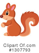 Squirrel Clipart #1307793 by visekart