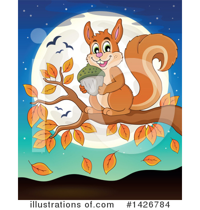 Squirrel Clipart #1426784 by visekart