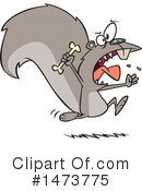 Squirrel Clipart #1473775 by toonaday