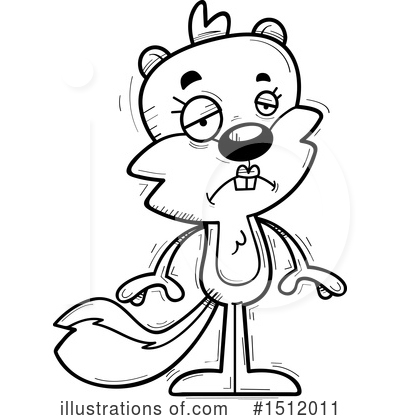 Royalty-Free (RF) Squirrel Clipart Illustration by Cory Thoman - Stock Sample #1512011