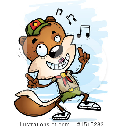 Squirrel Clipart #1515283 by Cory Thoman