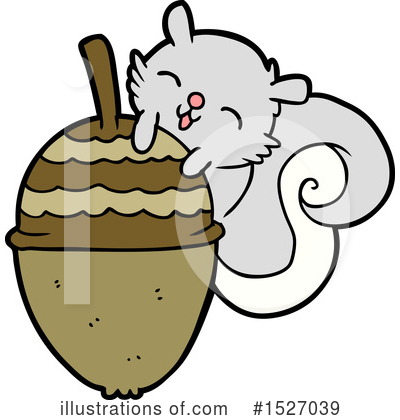 Royalty-Free (RF) Squirrel Clipart Illustration by lineartestpilot - Stock Sample #1527039