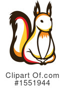 Squirrel Clipart #1551944 by Cherie Reve