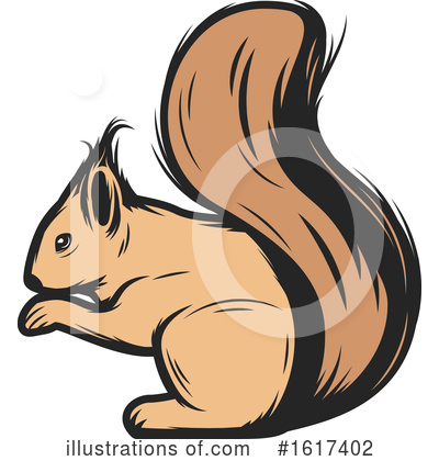 Royalty-Free (RF) Squirrel Clipart Illustration by Vector Tradition SM - Stock Sample #1617402