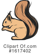 Squirrel Clipart #1617402 by Vector Tradition SM