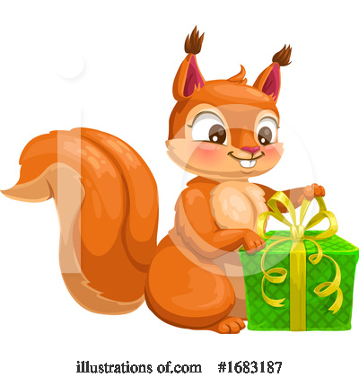 Royalty-Free (RF) Squirrel Clipart Illustration by Vector Tradition SM - Stock Sample #1683187