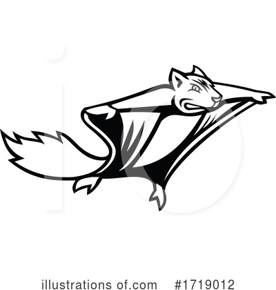 Royalty-Free (RF) Squirrel Clipart Illustration by patrimonio - Stock Sample #1719012