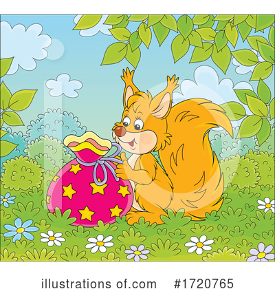 Royalty-Free (RF) Squirrel Clipart Illustration by Alex Bannykh - Stock Sample #1720765