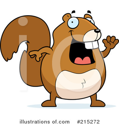 Royalty-Free (RF) Squirrel Clipart Illustration by Cory Thoman - Stock Sample #215272