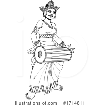 Royalty-Free (RF) Sri Lanka Clipart Illustration by Lal Perera - Stock Sample #1714811