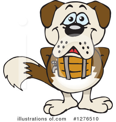 Dog Clipart #1276510 by Dennis Holmes Designs