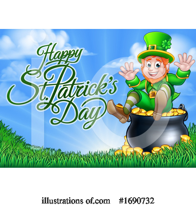 Royalty-Free (RF) St Paddys Day Clipart Illustration by AtStockIllustration - Stock Sample #1690732