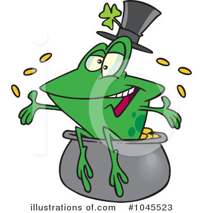 Royalty-Free (RF) St Patricks Day Clipart Illustration by toonaday - Stock Sample #1045523