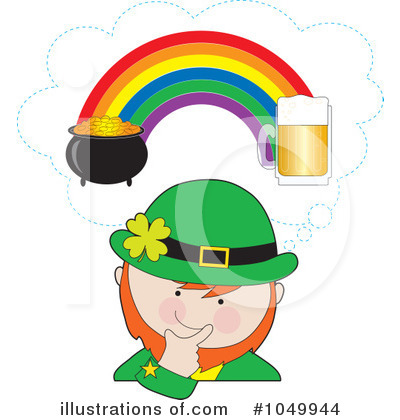 St Patricks Day Clipart #1049944 by Maria Bell