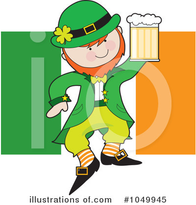 Royalty-Free (RF) St Patricks Day Clipart Illustration by Maria Bell - Stock Sample #1049945